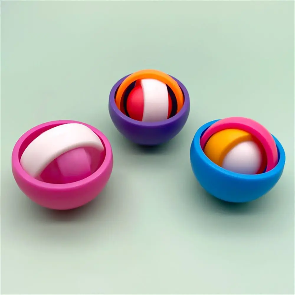 Sports Toys 3D Balls Gyroscope Hand Spinner Flexibility Fidget Spinners Flipping Puzzlel Spinning Top Boys Girls