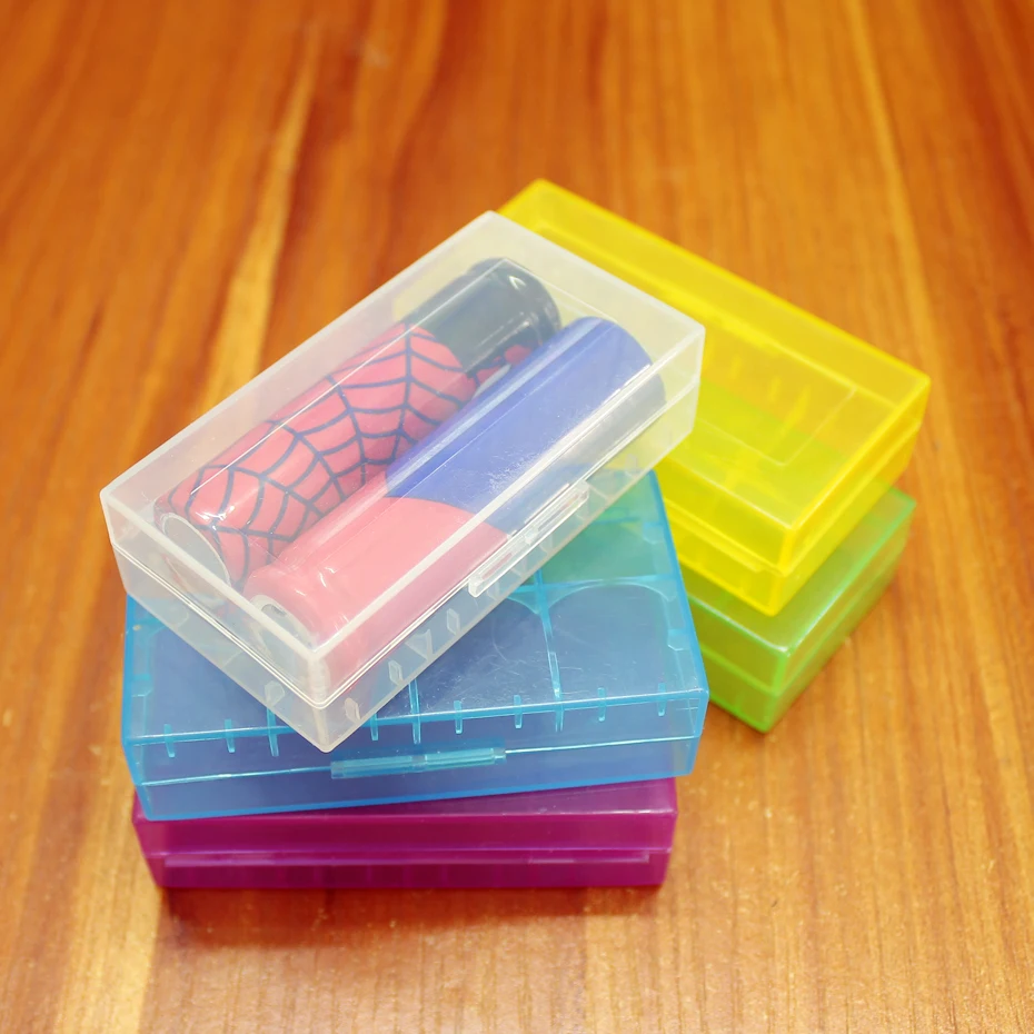 18650 Storage Box 2S Battery Box Portable High Quality 16430 Battery 4 Capsules Storage Box Storage Box