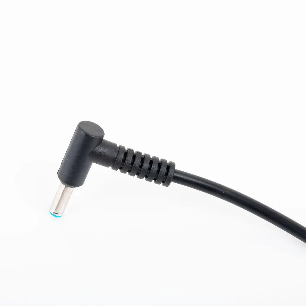 Right Angle Blue Tips Converter 5.5*2.1mm To 4.5*3.0mm Laptop Adapter Connector Power Charger Plug