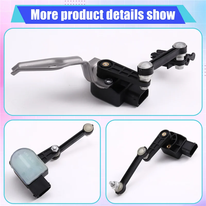 높이 레벨 센서 4Pcs 세트 전면 후면 RH/LH For Porsche Cayenne 2003-2010 95534107621 95534107521 95533107721