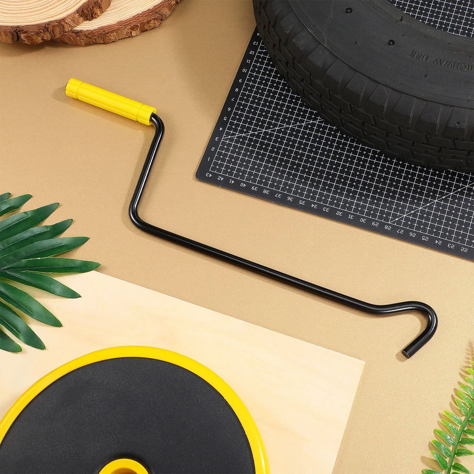 

Car Jack Handle Replacement Steel Crank Hand Lever Sturdy Tire Lifting Tool Universal Floor Jack Handle Tire Lifting Tools