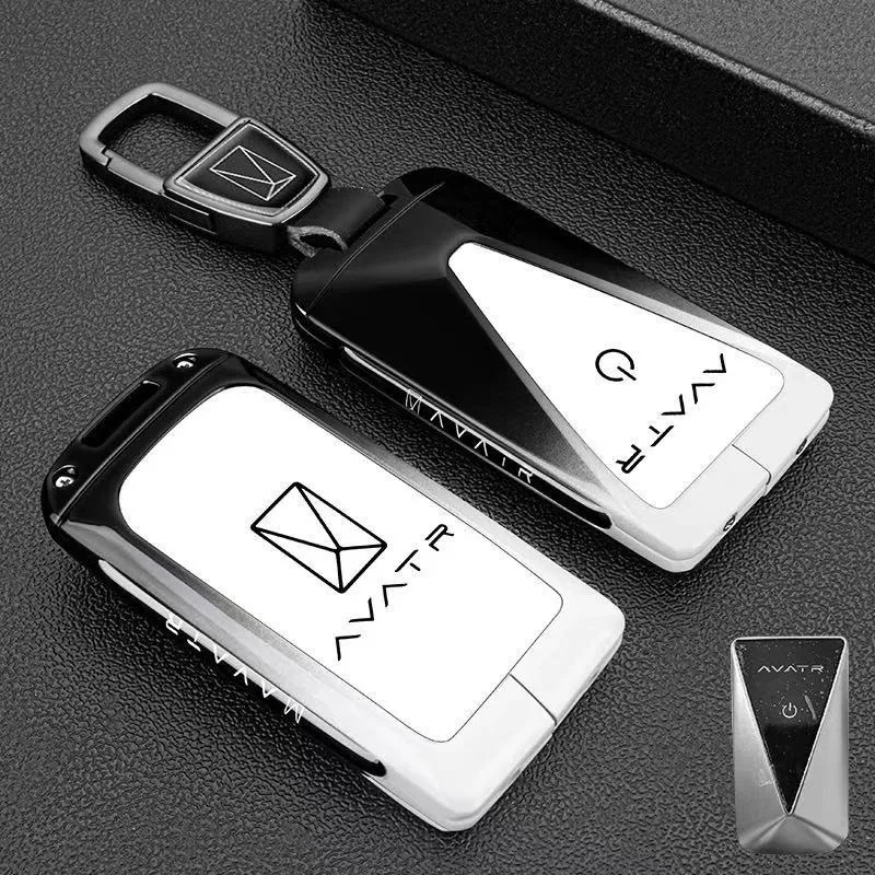 

Premium Zinc Alloy Key Cover Case for Avatr 12/07/06/11 (2026) - Protective Key Fob Shell Keybag Keychain
