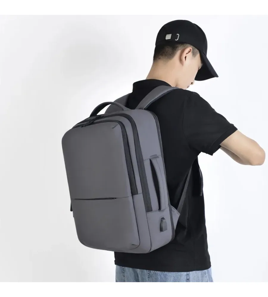 

Boasts a sleek design this lightweight backpack works for casual business travel and daily commutes