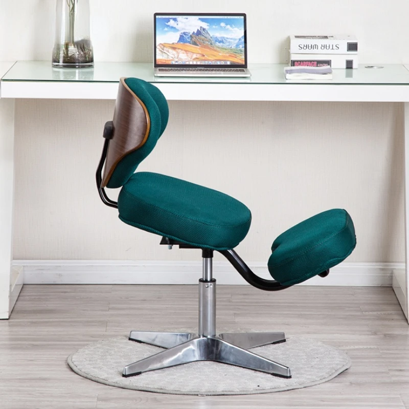 

Study chair, non-pneumatic swivel chair, sitting posture correction, computer chair, hunchback kneeling chair