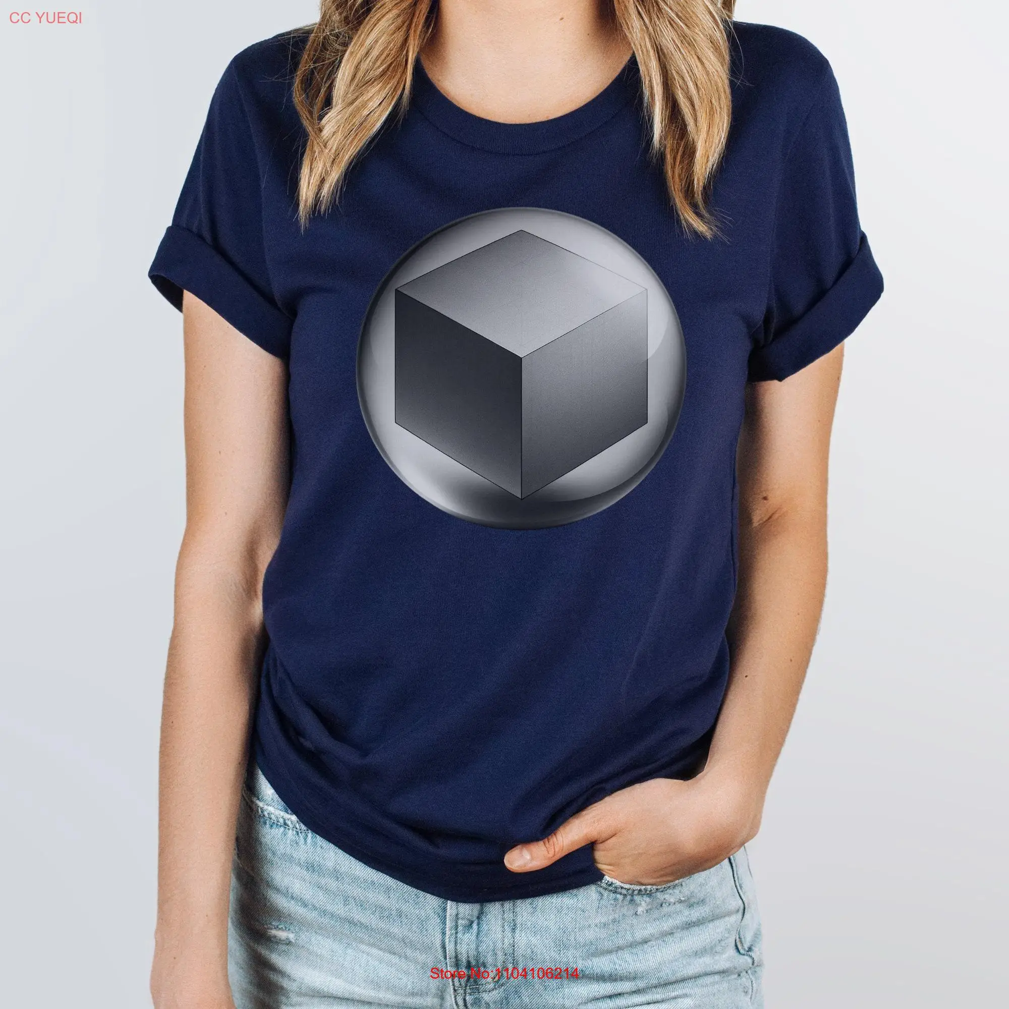 UFO Cube Sphere T Shirt Ryan Graves Airforce UAP Description Disclosure Alien Spaceship Extraterrestrial Probe Phenomenon