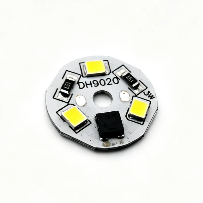 5PCS 3W AC 220V 240V LED COB Chip Light Bulb for DIY Repair Replacement Small Wall Lamps Smart IC Driver-Free Household