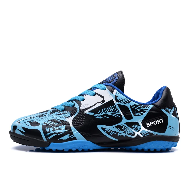 Match Boy Football Shoes Professional Soccer Shoes Society Cleats Fast TF/FG Football Field Boots Boy Sneaker Low Cut Non-Slip