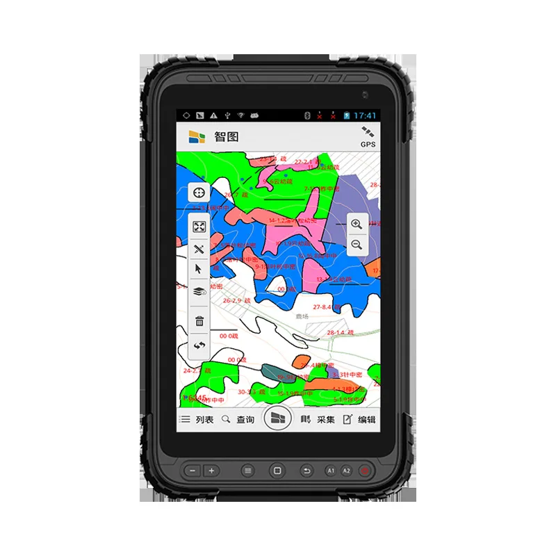 جهاز جمع البيانات Caitu Zhitu H60 المحمول بنظام تحديد المواقع العالمي (GPS) مقياس فرعي سنتيمتر جيز #1