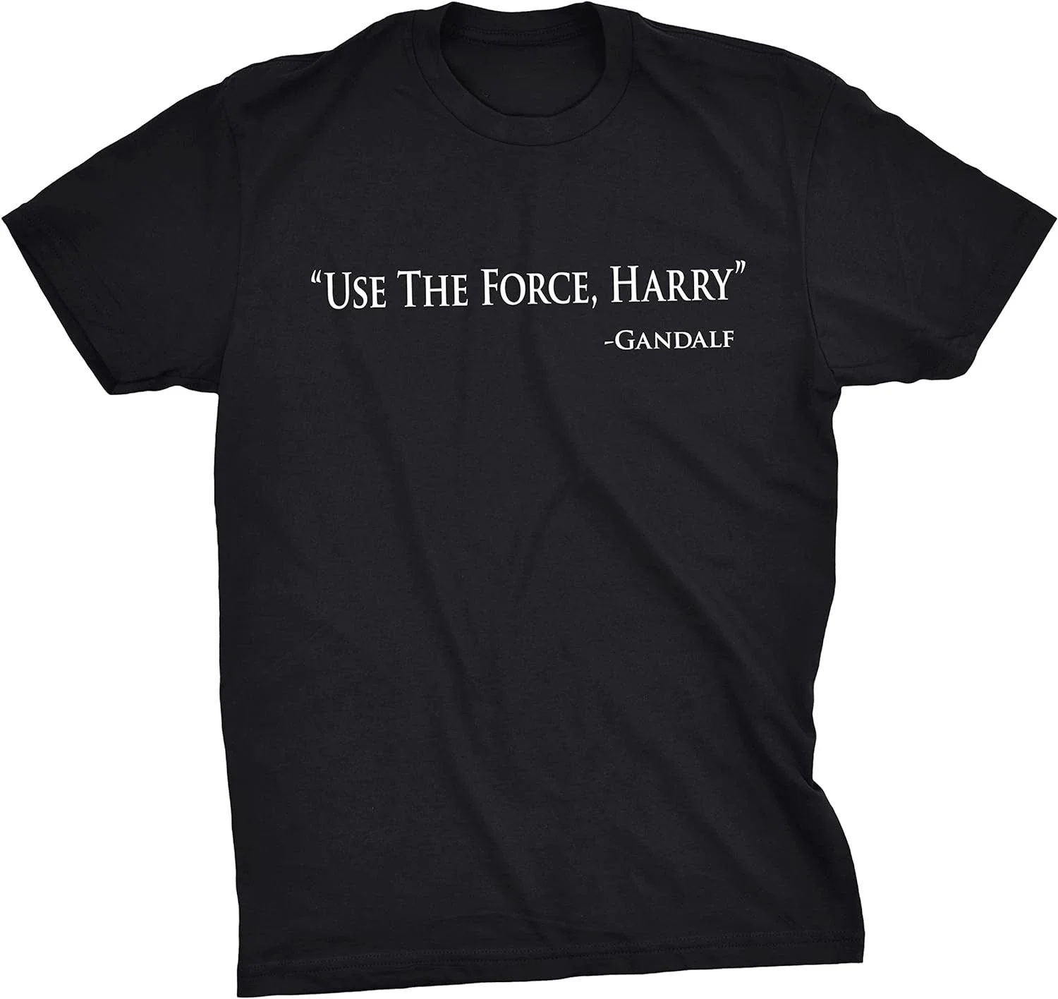 2024 summer tops men clothing Mens Use The Force Harry Funny Retro Movie Tees Hilarious Vintage T Shirt