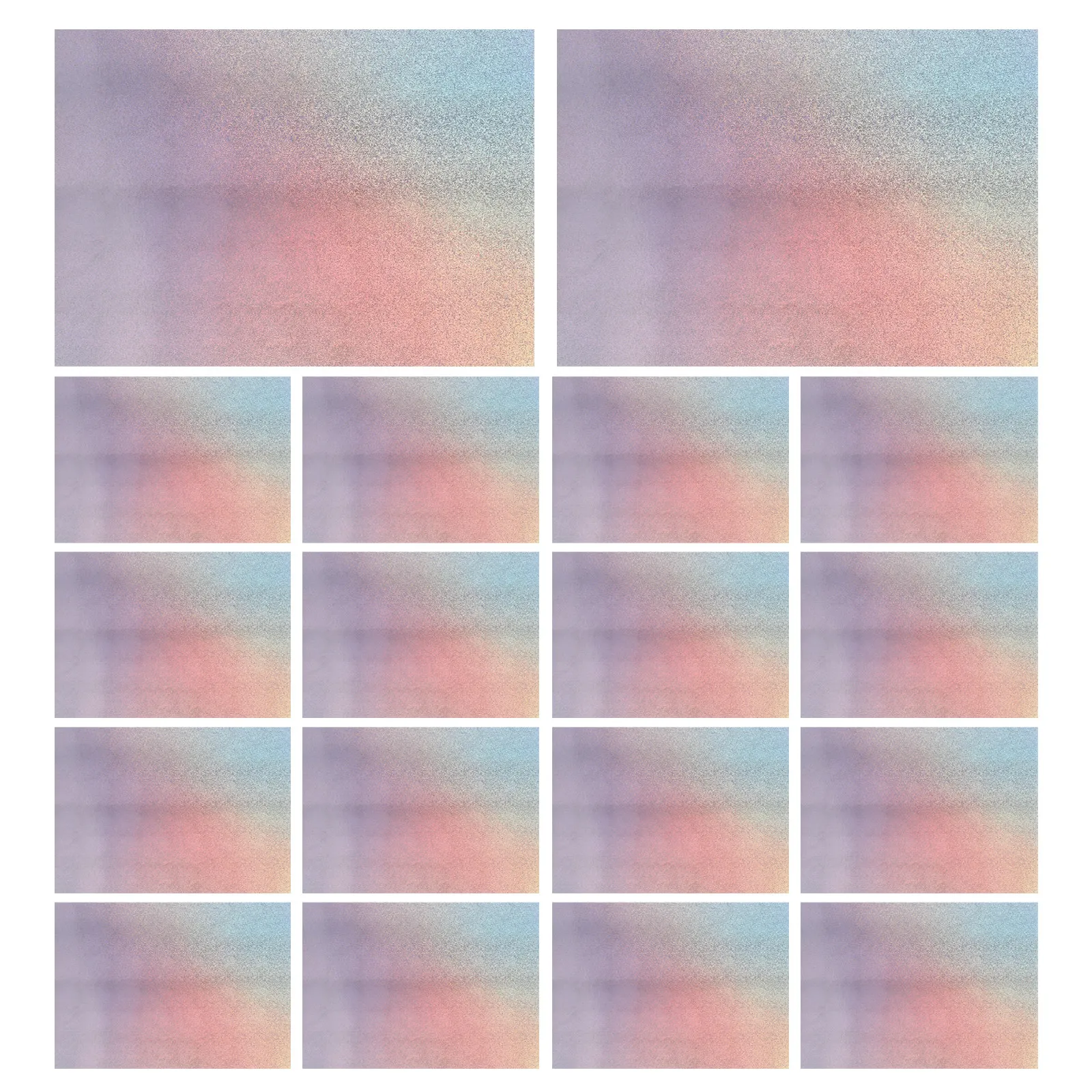 

50 шт. голографической блестящей бумаги для скрапбукинга, металлизированная, плотная, для приглашений, праздничных поделок и декора