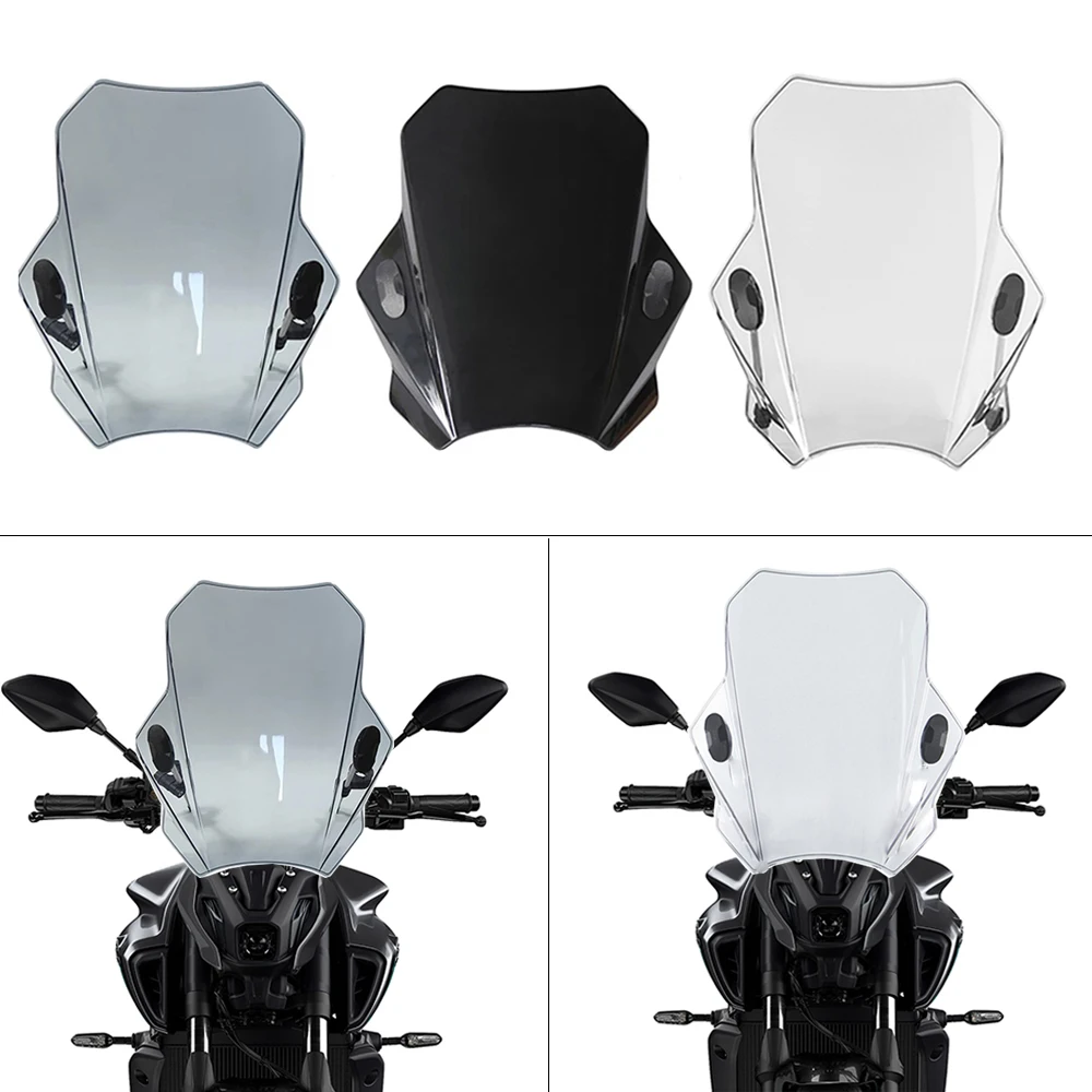 

Universal For MT07 MT09 Windshield Covers Motorcycle Windscreen Adjustable Windscreen For HONDA CBR600RR CB1000R