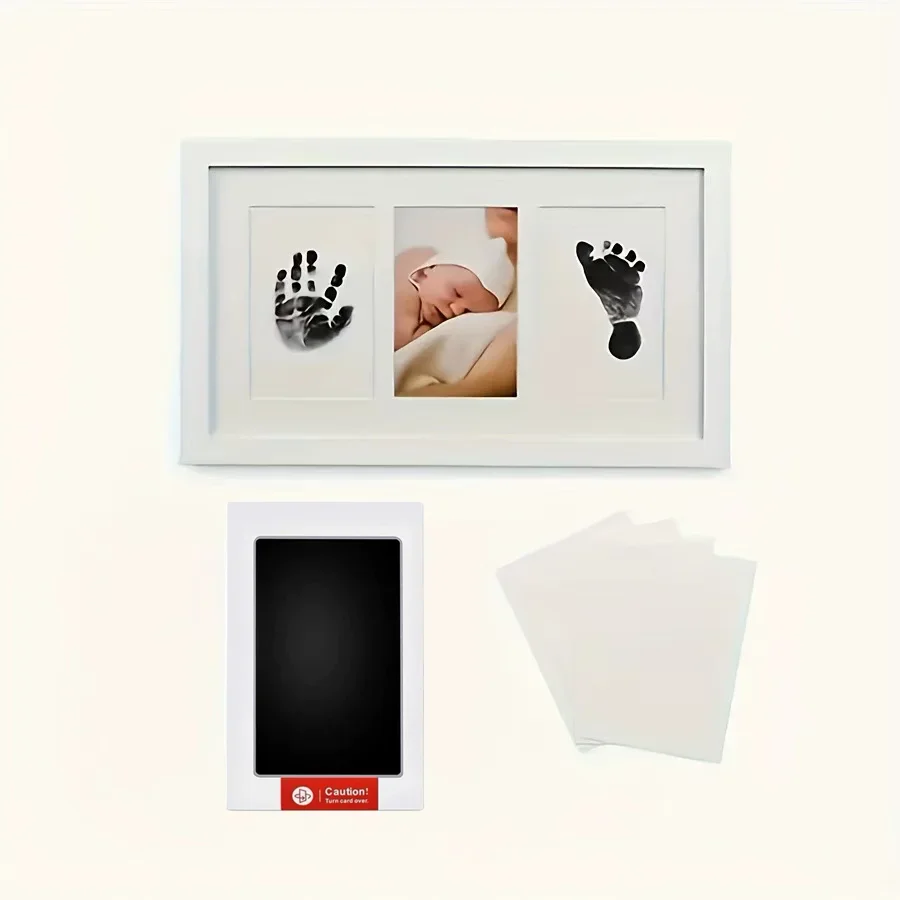 

1 Set Baby Handprint Footprints Ink Pads Safe Non-toxic No-Touch Skin Inkless Inkpad Kits Pet Cat Dog Paw Prints Souvenirs Gifts