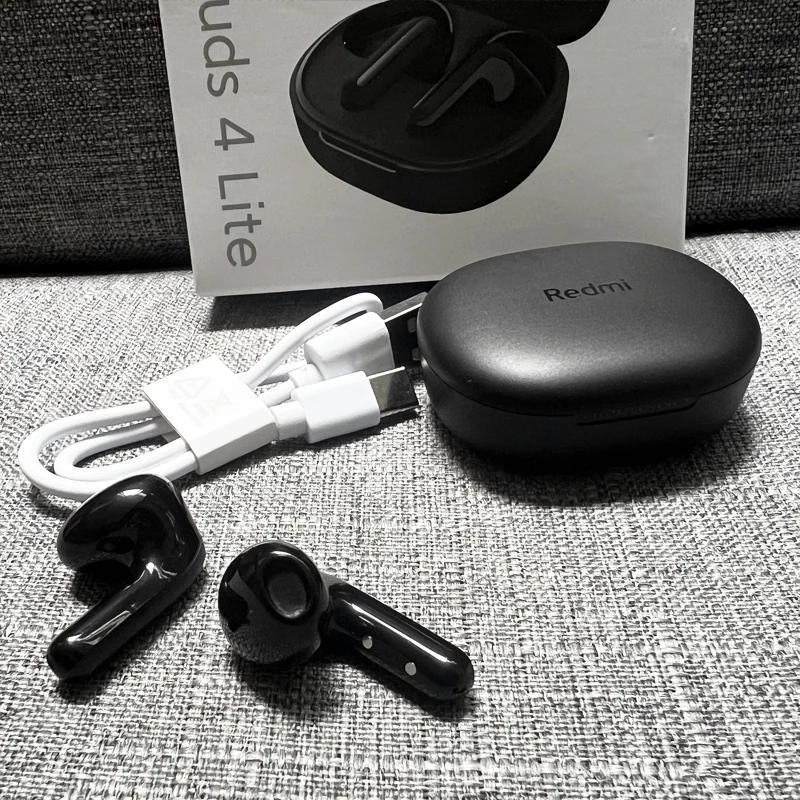 5/10 個卸売リンク Xiaomi Redmi Buds 4 Lite グローバル版長いバッテリー寿命 Ture ワイヤレスヘッドフォン軽量ヘッドセット