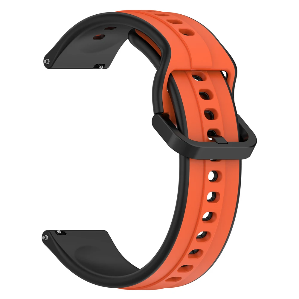 Amazfit Bip 6 5/Active 2, Amazfit GTR 4 3 Pro/mini/2e/GTS 4 3 BALANCE용 20mm 22mm 실리콘 시계 스트랩/소프트 밴드