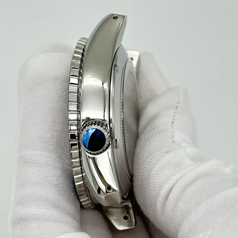 44Mm Modified Waterproof Tai Chi Ring Mechanical Watch Accessories Stainless Steel 304 Case Strap for NH34 Movement