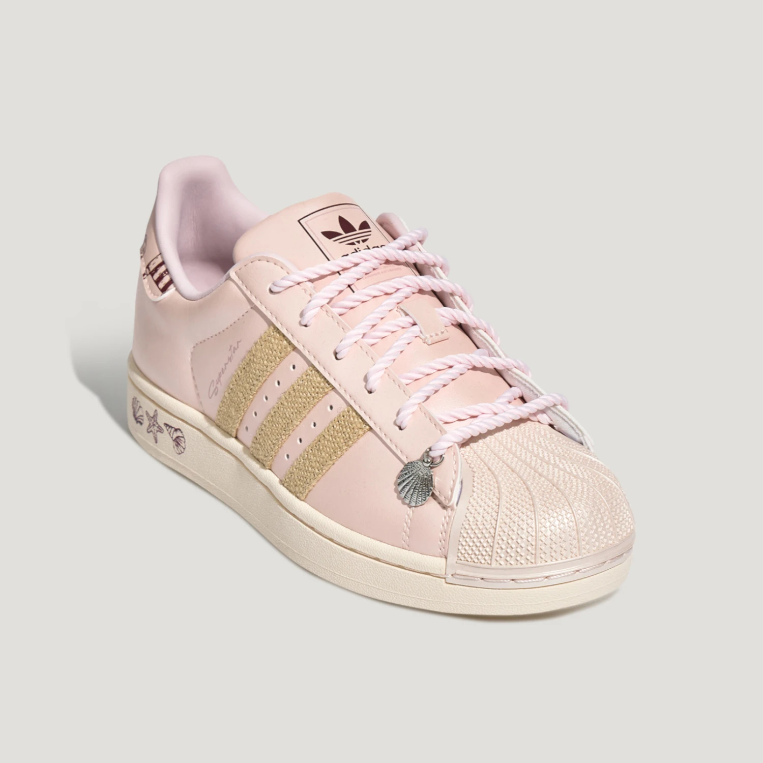 Adidas genuine clover women's casual and comfortable shell toe board shoes LB9764