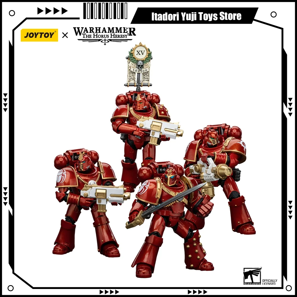 [IN MAGAZZINO] JOYTOY Warhammer 30K 1/18 Action Figure Thousand Sons Legion MK IV Tattico Squad Anime Figure Collection Giocattoli di modello