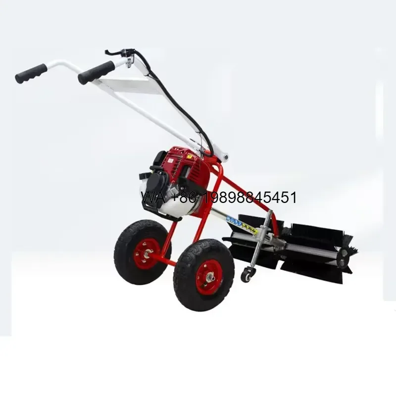Wmwmnu for Portable Artificial Turf Installation Grass Power Brush Course Sweeper
