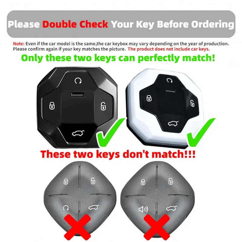 Fashion TPU Car Remote Key Case Cover Protector Holder Shell Keychain For Chery Jetour Traveller 2023 2024 Jetour T2 Accessories
