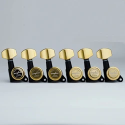 GuyKer Black & Gold Machine ker Guitar Lock Tuners 1：18 Lock String Tuning Key TuHead For ST TL SG LP