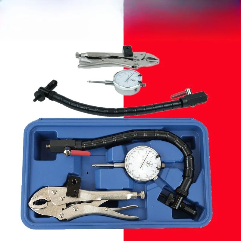 

Snake Magnetic Dial Stand Diamond Grade Percent Power Pliers Magnetic Measuring Tool Plastic Box Set Car Engine Repair Tools