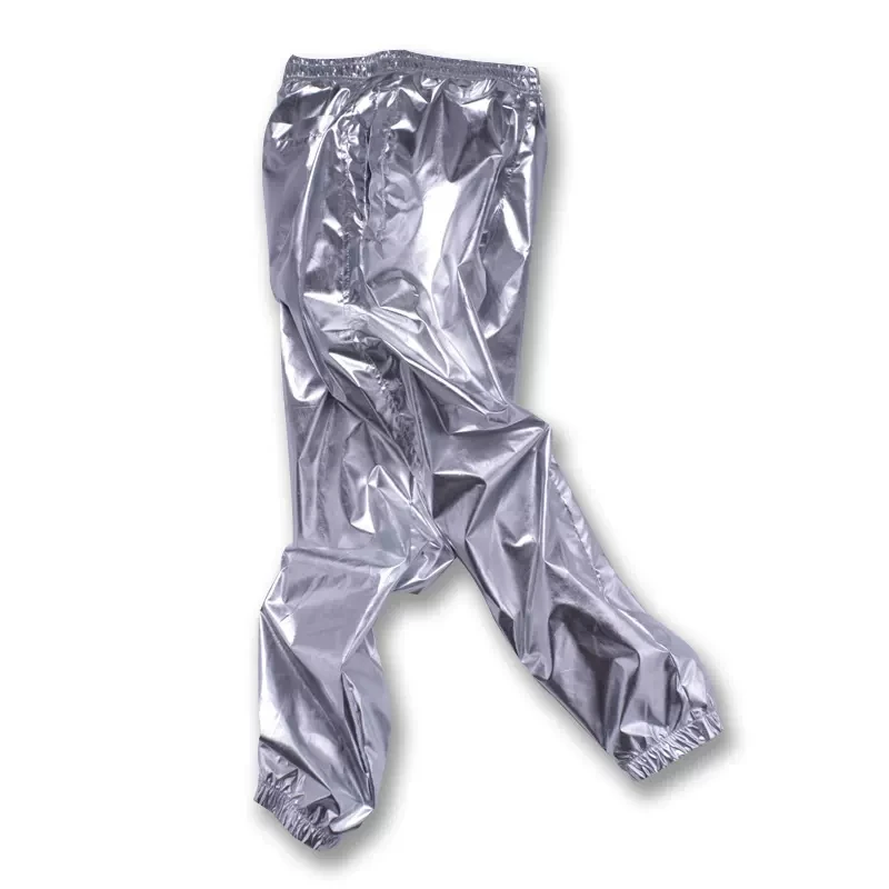 

Silver Metallic Jogger Pants Jazz Hip Hop Dance Trousers 8Xl size