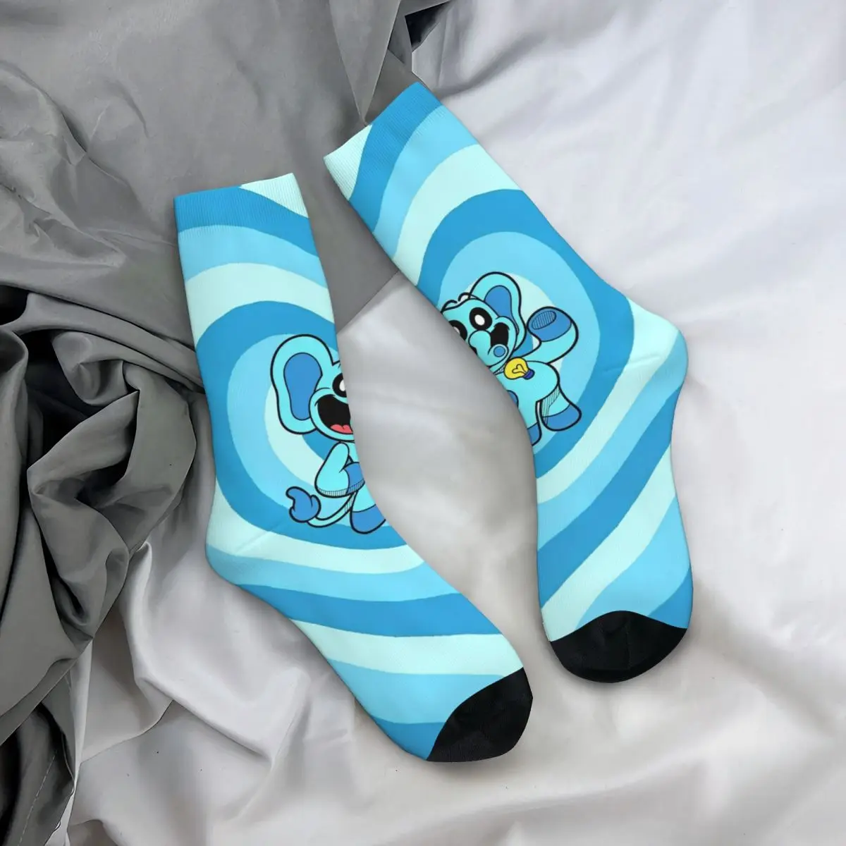 Fashion Men's Socks Casual Smiling Critter Animal Game Sock Sport Women's Socks Spring Summer Autumn Winter