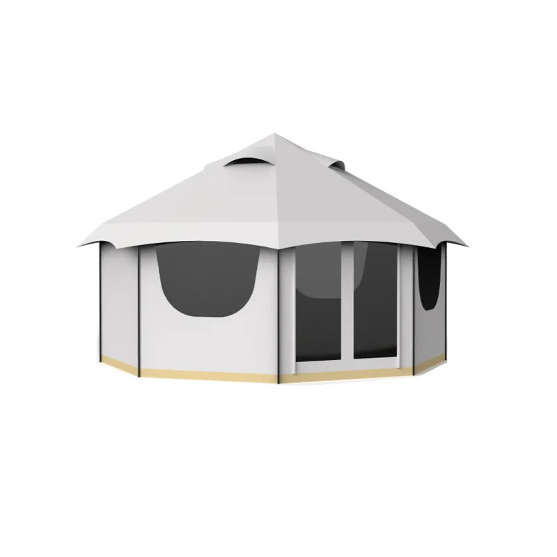 Outdoor Campground Accommodation Box Restaurant Tent Oxford cloth Indian yurt tent