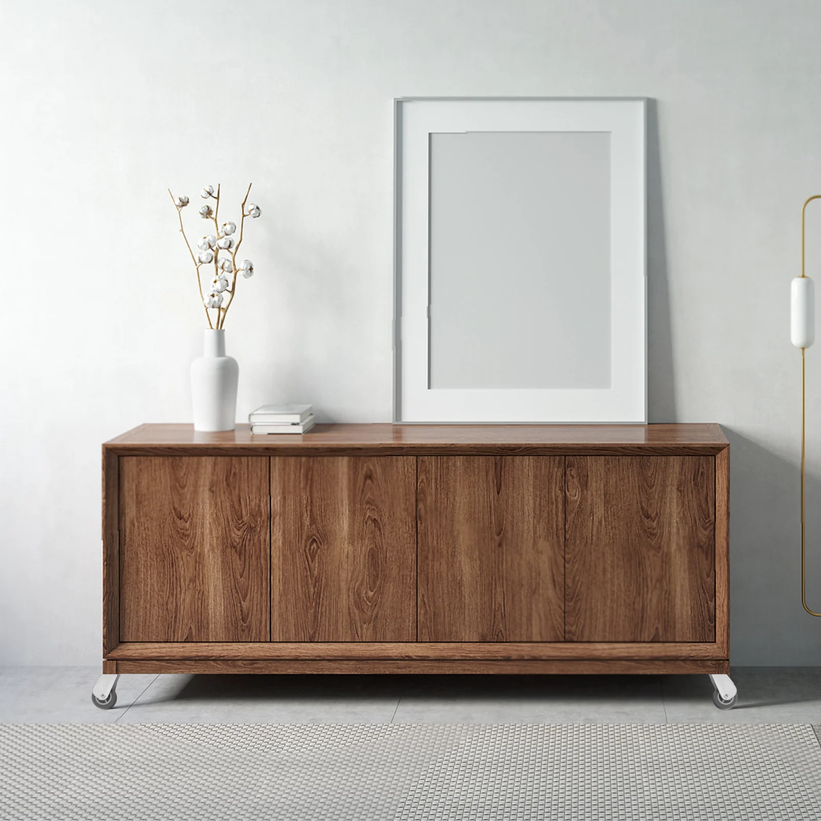 

1pcs Wooden Door Roller Wheels Heavy Duty Sliding Door Pulley For Barn Wardrobe Garden Gate Durable Galvanized Smooth Quiet