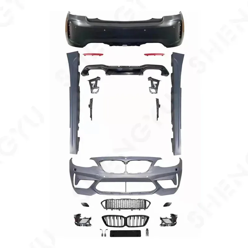 

Brand New Popular Hot Sale Newest Auto Parts For 2 Series F22 F23 14-18 Modified To M2CS Style With Front And Rear Bumper And G