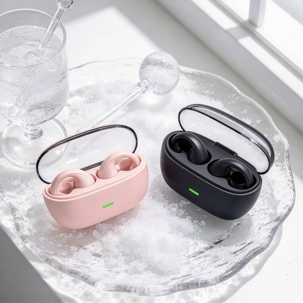 TWS Bluetooth Headset Bluetooth Earphones Deliver Natural Stereo Sound Lightweight Build Stable Connection for Media Streaming