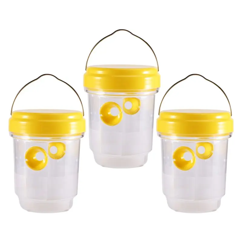 

ABPQ-3PCS Уличные ловушки для насекомых, подвесные ловушки для пчел, ловушки для плодовых мушек, ловушки для ос, защита пчел в саду и на балконе