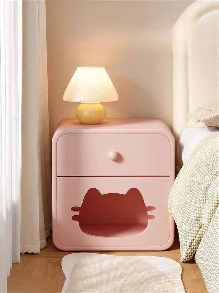 Home Decor Cat Bed Nightstand Floor Decor Multifunctional Cat House Small Bedside Cabinet Creative Sofa Side Table Storage Rack