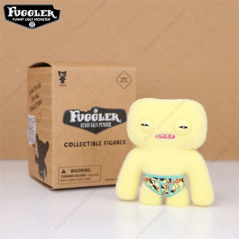الأصلي Fuggler مضحك القبيح الأسنان وحوش الشكل اللعب سلاسل المفاتيح Kawaii Fugglers الكرتون البلاستيكية تمثال حلقات المفاتيح نموذج الدمى هدية