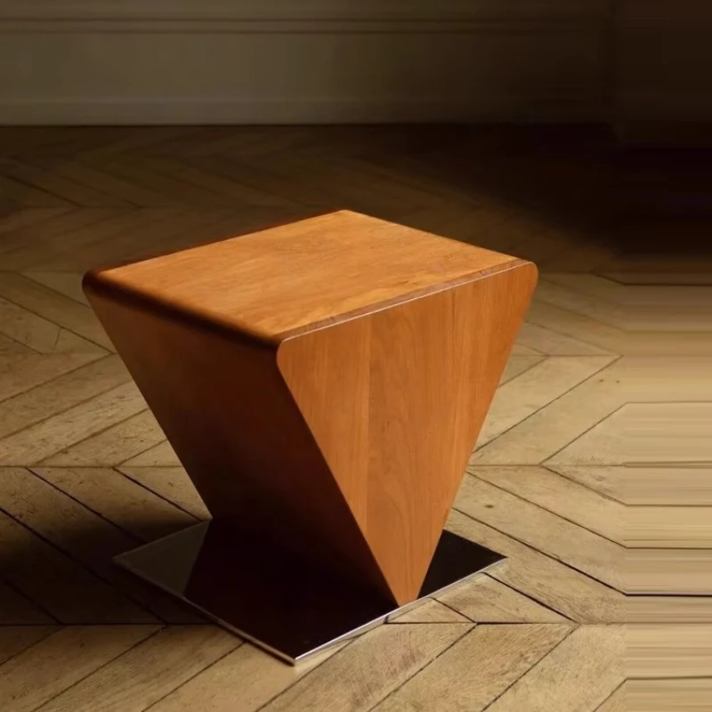 

Medieval Creative Solid Wood Special-shaped Bookshelf Household Corner Storage Shelf Study Floor Storage Art Cabinet