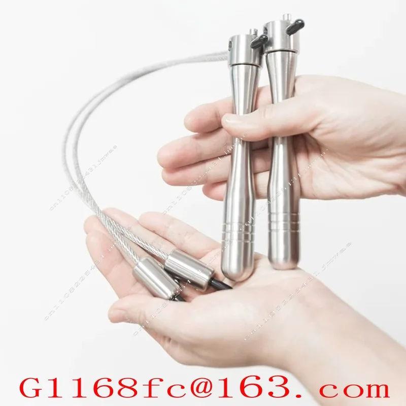 Stainless Steel Cordless Skipping Rope Professional Training Rope for Weight-bearing