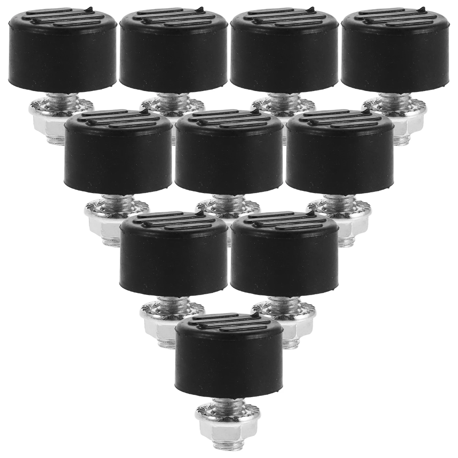 

10pcs Motorcycle Kickstand Pads Rubber Shock Absorbing Extension Plates For Electric Scooters Motorbikes Durable