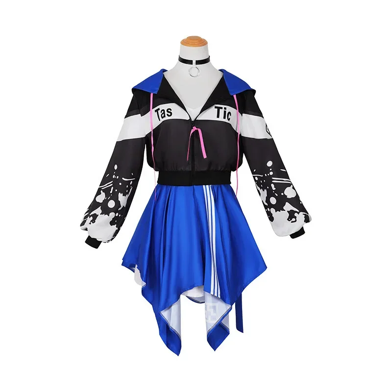 Progetto Sekai Colorful Stage prow Vivid Bad Squad Miku outfit Project Diva Cosplay donna Sportswear gonna Halloween Party Wig