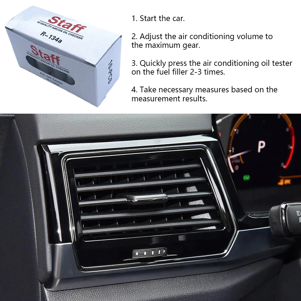 

Car Aircon Oil Checker R134A Auto Air Conditioning System Oil Tester Hi-quality R134A Oil Checker