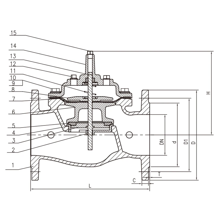 SK600X Automatic Control Valve for Irrigation System Fast Response & High Reliability