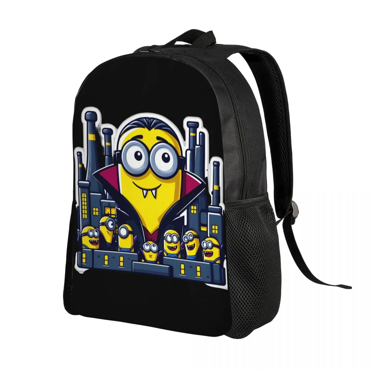 Custom Minions Factory Cartoon Backpacks Women Men Casual Bookbag for College School Bags