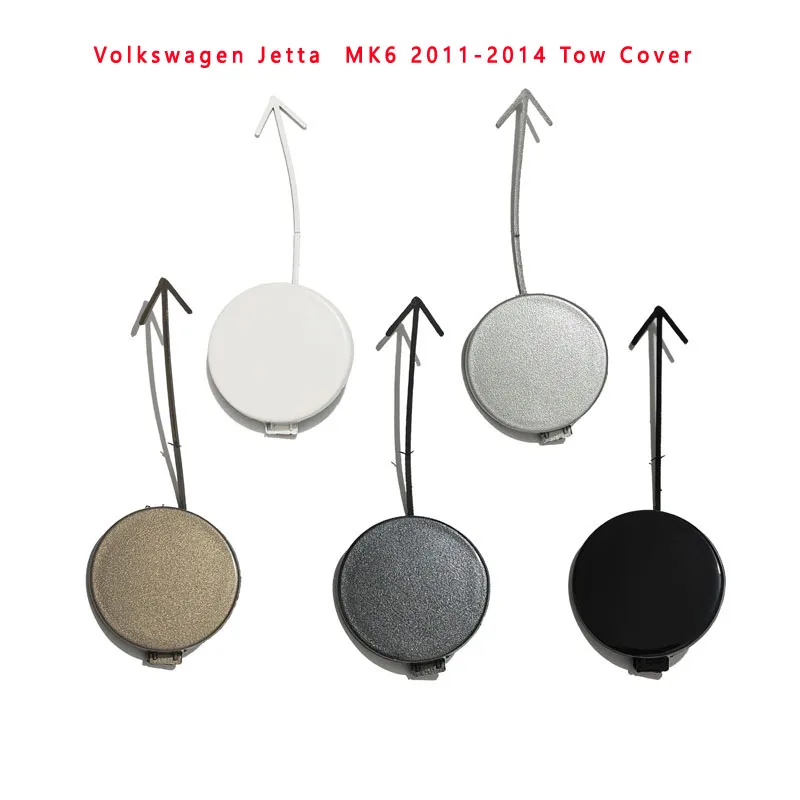 

5C6 807 241 For 12-14 VW Jetta Tow Cover Front Bumper Tow Hook Cover Towing Cover Tow Hole Cover