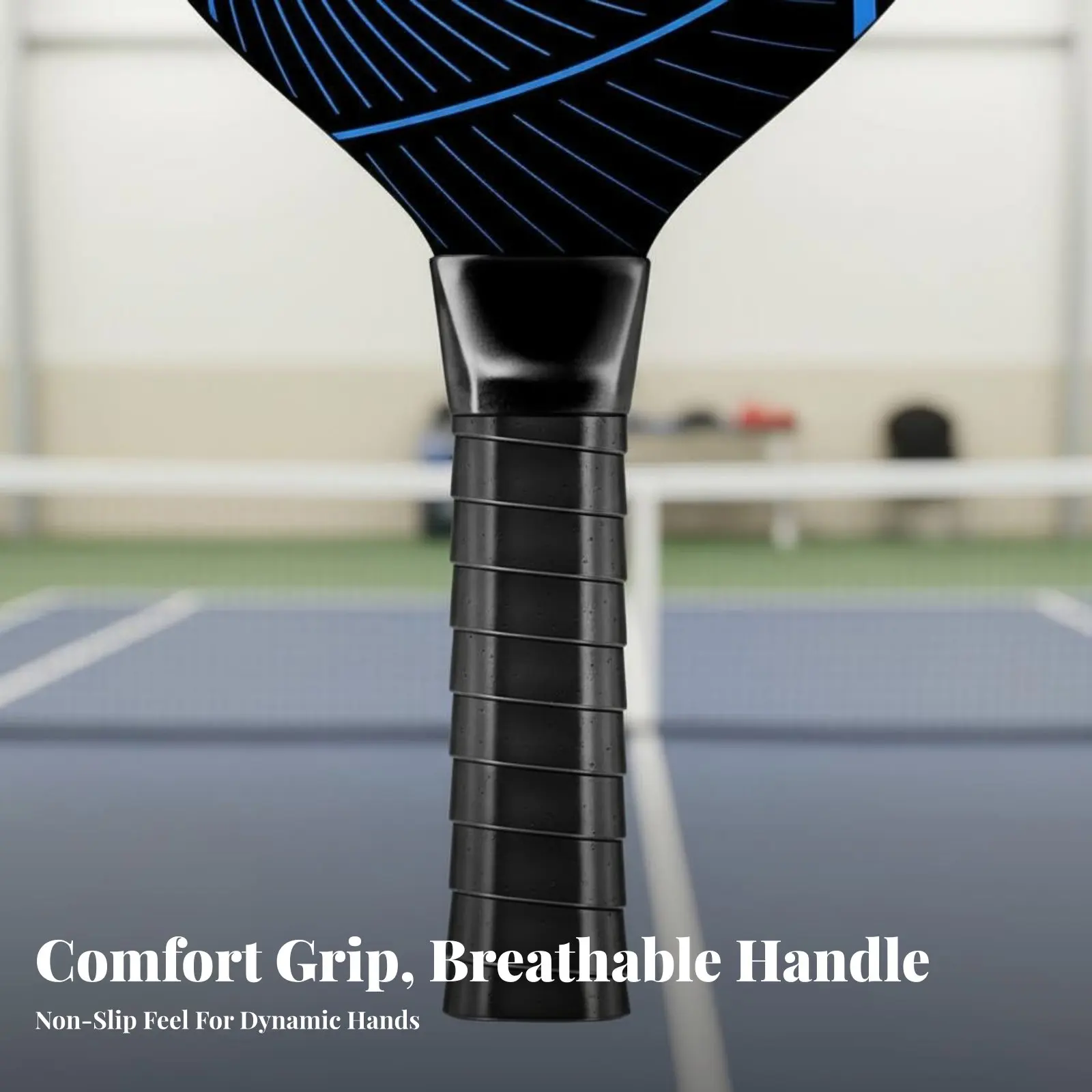 

Wooden Pickleball Paddle Set Sturdy Pickleball Paddle Set Racket Sports Gear Easy to Carry Sweat-Wicking for Families, Outdoor