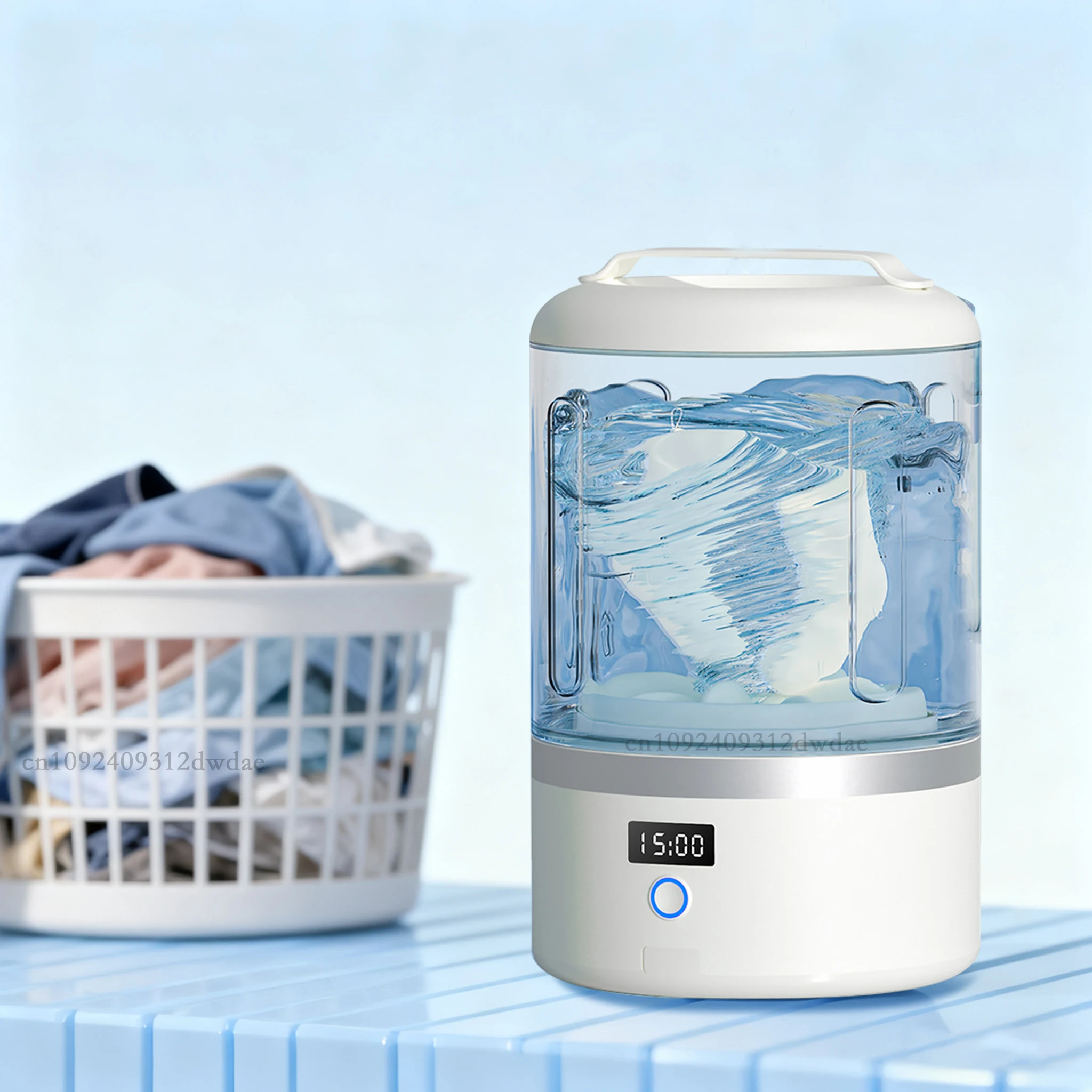 

Portable Mini Washing Machine Automatic Wireless Small Washer For Underwear Bra Socks Personal Underwear Washing Machine