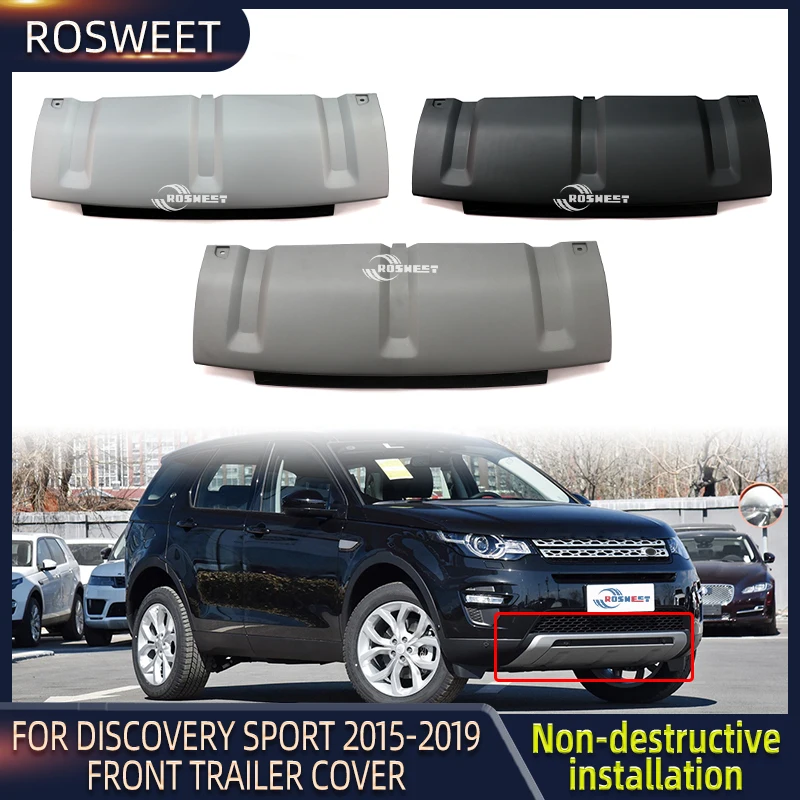 For Land Rover Discovery Sport 2015 2016 2017 2018 2019 Year L550 Car Front Trailer Cover Lower Guard Board Auto Accessories