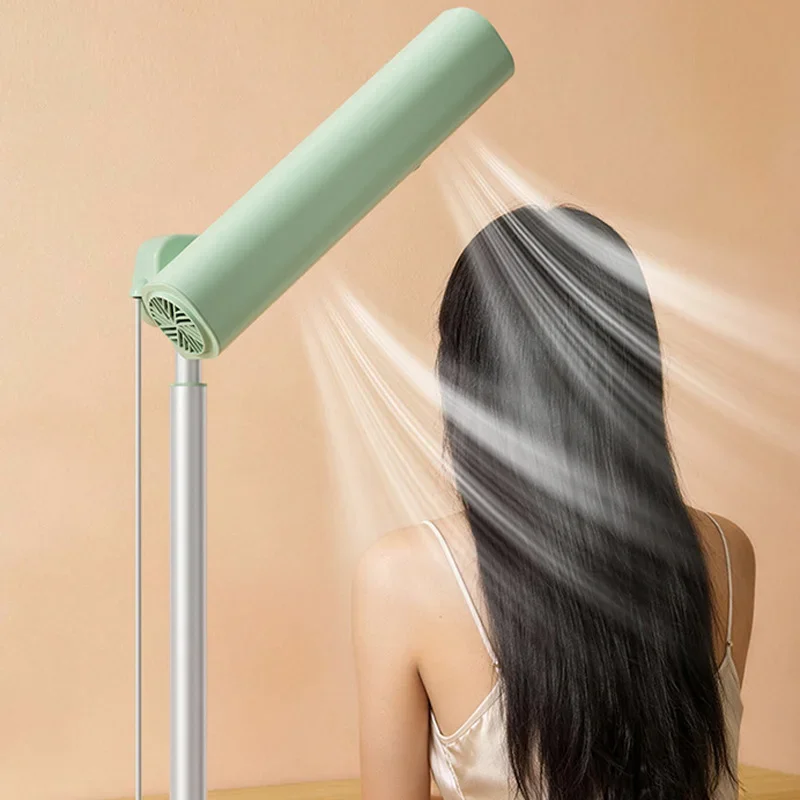 110V/220V Upright Negative Ion Hair Dryer with Dual Air Outlets—Remote-Controlled, High-Speed, Hands-Free, Floor-Standing Hair