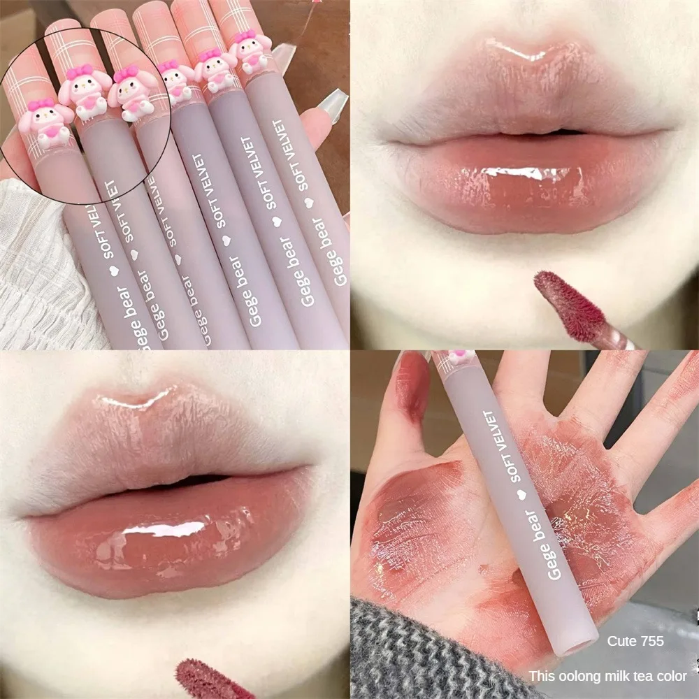 Stylo à Lèvres en Forme de Cœur, Rouge à Lèvres Brcorporelle, Style Presse, Baume de Maquillage, Jules Plumper, Goyave, None Pink Gloss, Clip, Jules Glaze, Teinte