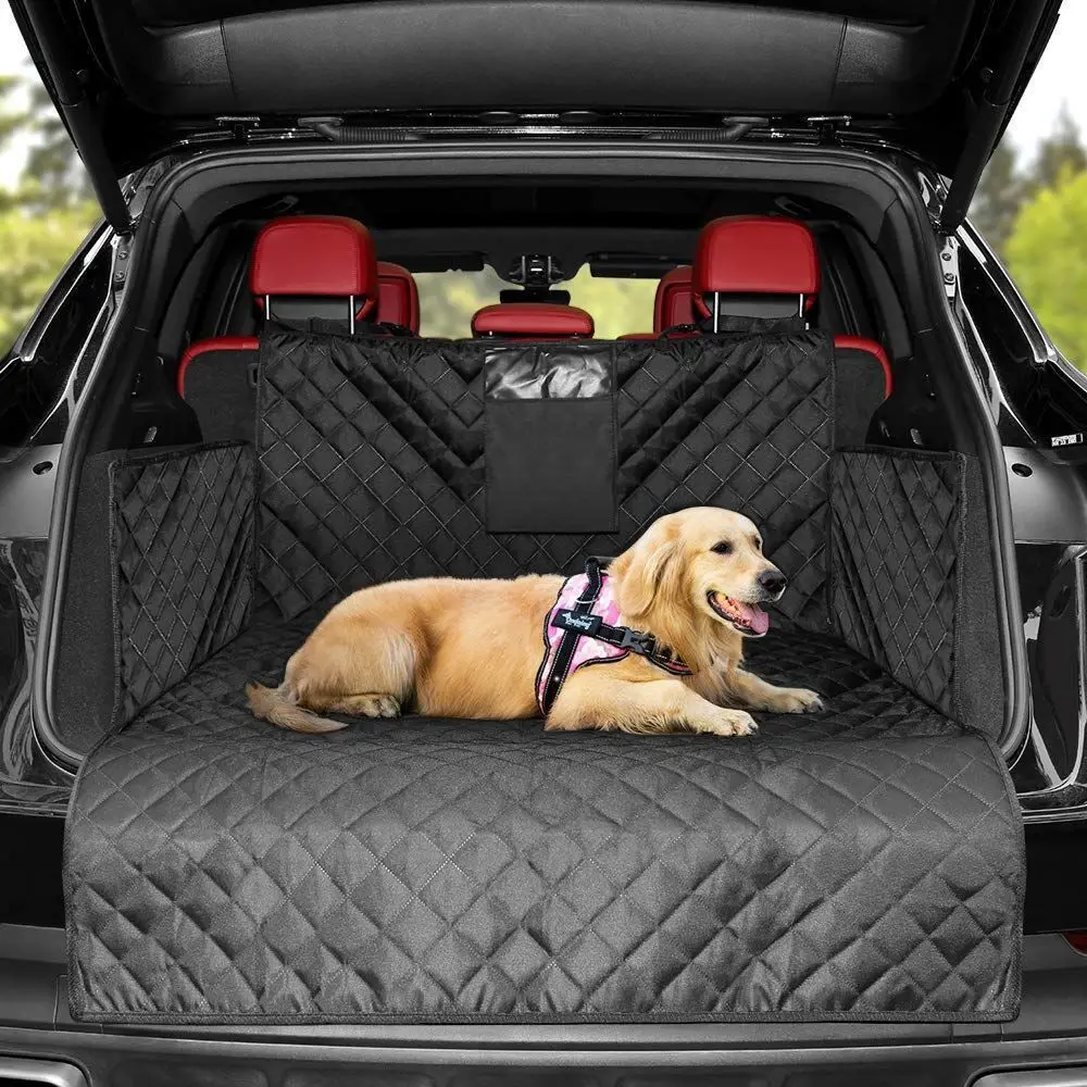Dog Carrier Wear-resistant Dog Car Seat Cover For SUV Waterproof Portable Durable Liner Cover Protects Vehicle Easy To Install image 4