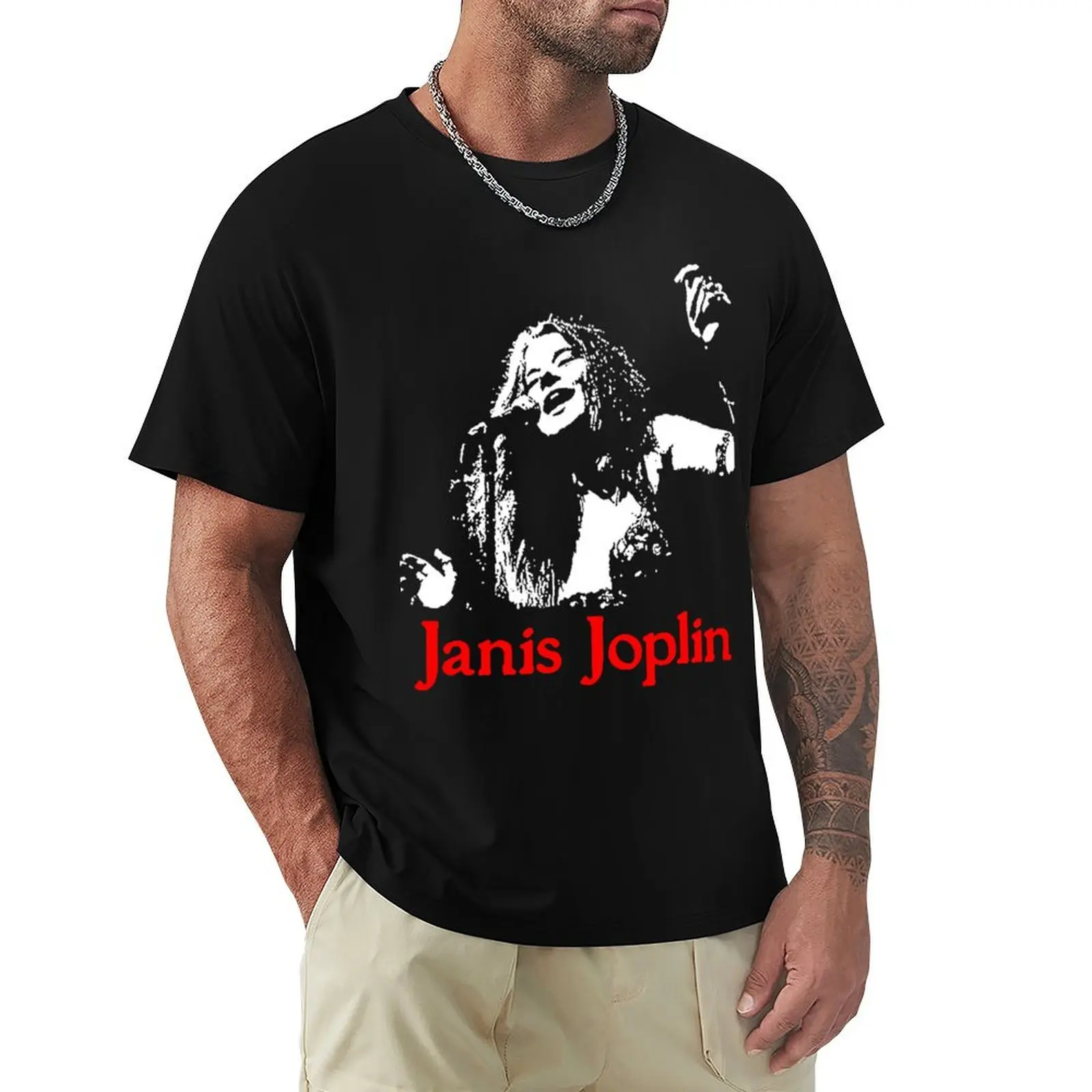 

Janis-Joplin T-Shirt anime clothes summer tops custom shirt cheap stuff men clothes