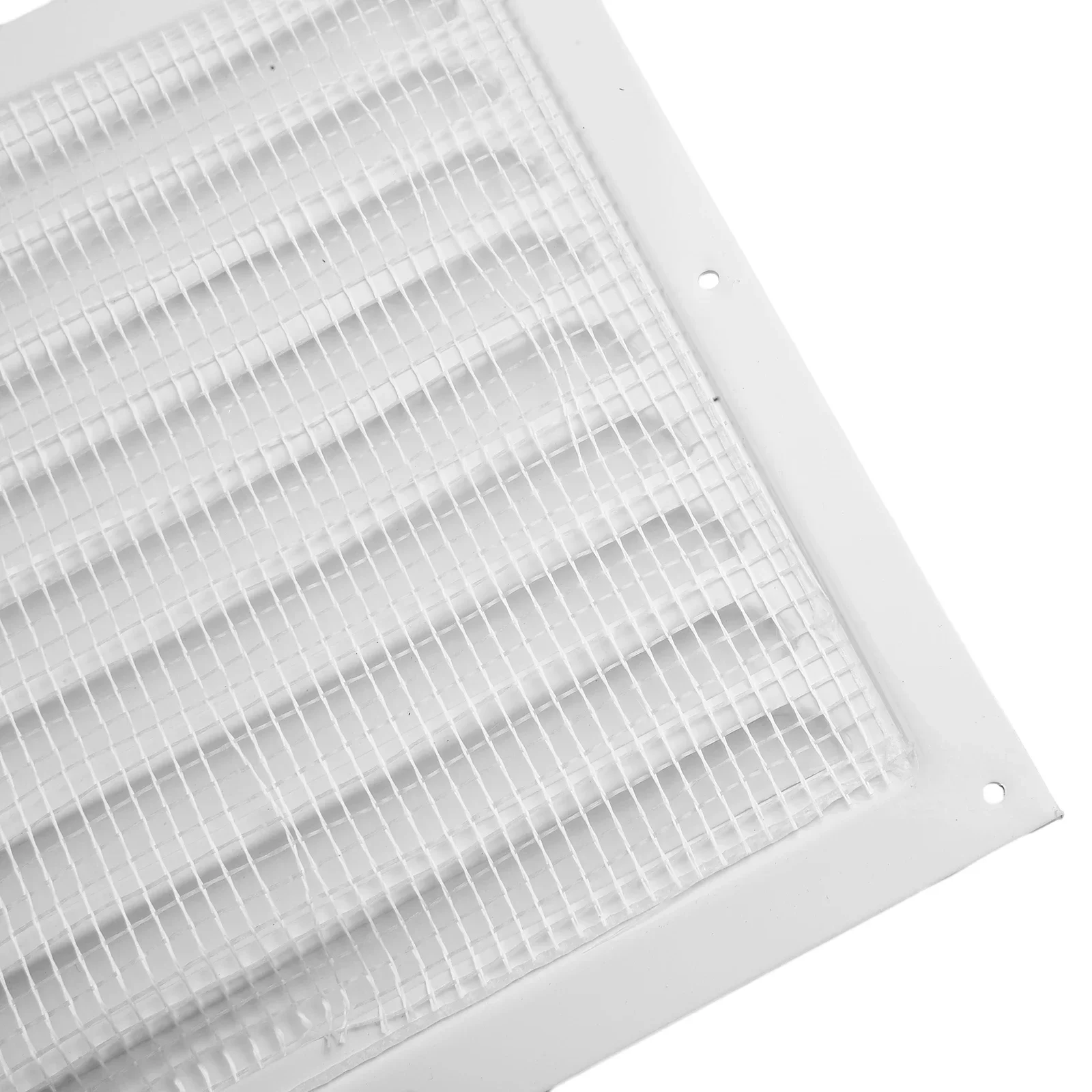 Louver Air Vent Grille Ventilation Cover Aluminum White Wall Grilles Duct  Heating Cooling & Vents Plate Insect Screen Cover